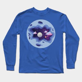 Sky Cutout Long Sleeve T-Shirt